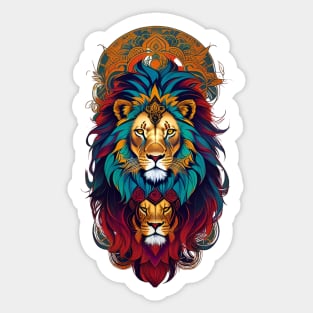 Head of the Lion Sticker